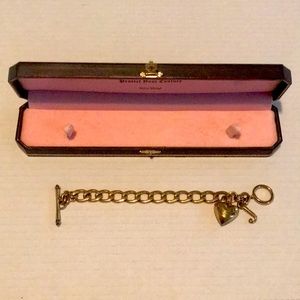 Gold juicy couture bracelet